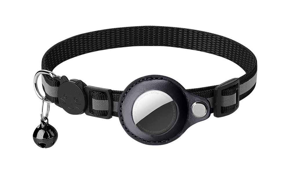 Reflective Breakaway Cat Collar with AirTag Holder Reflective Breakaway Cat Collar with AirTag Holder