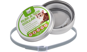 Image showcasing Natural Flea and Tick Collar For Cat